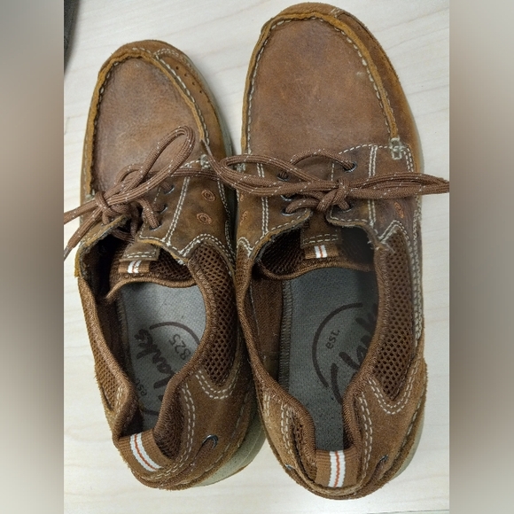 Clarks Armada English Men’s Leather Brown 8M Business Casual Shoes Professional - Picture 13 of 14